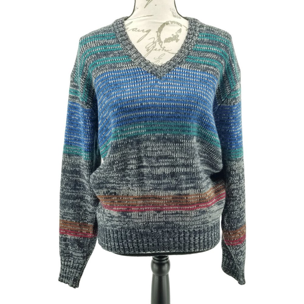 McGregor Oversized V-neck Knit Sweater